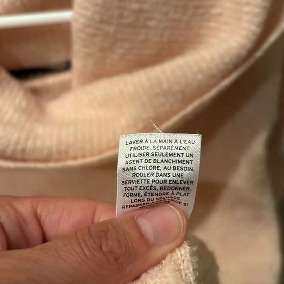 Trouve woman's long tunic light pink sweater - Picture 9 of 9